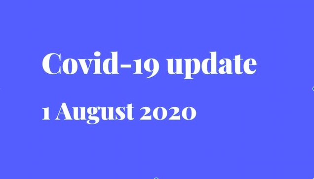 Covid-19 update - testing